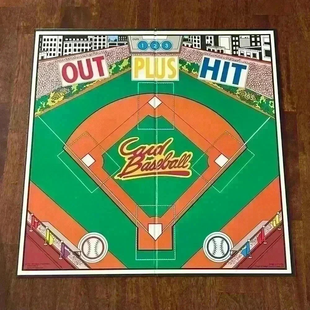 Vintage 1991 Card Baseball Board Game Select Creations MLB - Complete